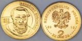 POLONIA 2 ZLOTI / ZLOTE 2010 , Exploratori &amp; Calatori BENEDYKT DYBOWSKI , XF+/ a UNC , KM 742