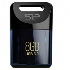 Memorie USB Silicon Power Jewel J06 8 GB Albastru inchis foto