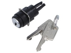 Comutator rotativ cu cheie EAO 16mm, 2 poziții stabile, 2 NC și 2 NO