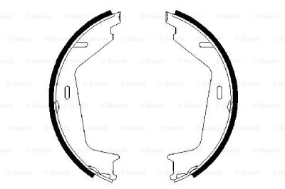 BOSCH 0 986 487 623 Set saboti frana, frana de mana foto