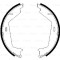 BOSCH 0 986 487 623 Set saboti frana, frana de mana