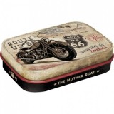 Cutie metalica cu bomboane - Route 66 Bike Map, Nostalgic Art Merchandising