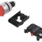 Comutator de Siguran?a 22mm 2 NC Ro?u IP65