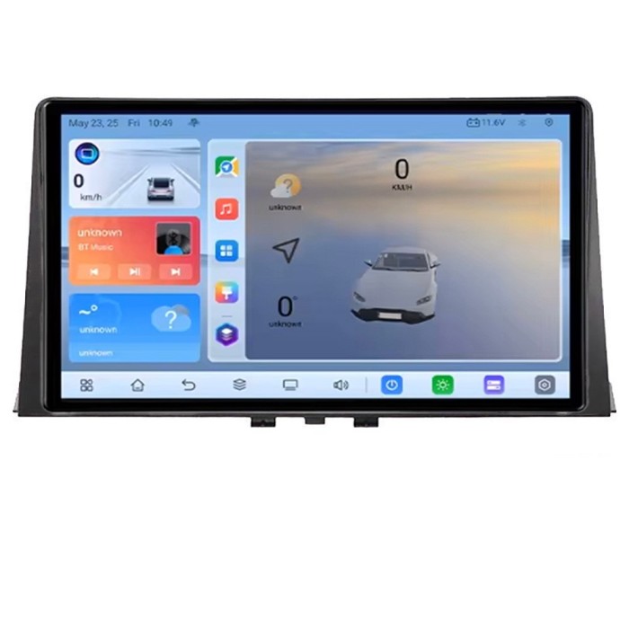 Navigatie Citroen Berlingo 2019- C-berlingo18 Android 8 Core 2.2 Ghz 8+128 Qled 1K ADAS 4G LTE GPS 360 kit-berlingo18+EDT-E410V3 CarStore Technology