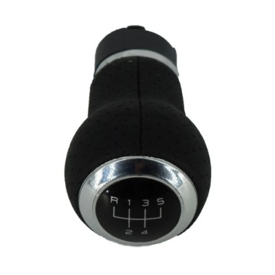 Maner nuca schimbator compatibil Audi A4 S4 B8 an 2007-2015, 5 viteze, cu insertie culoare crom foto
