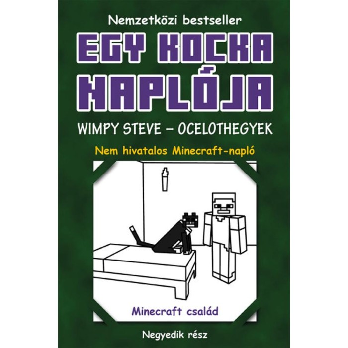 Egy kocka napl&oacute;ja 4. - Wimpy Steve - Ocelothegyek