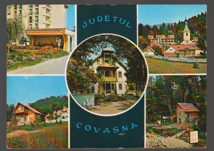 CPIB 17776 CARTE POSTALA - JUDETUL COVASNA, MOZAIC