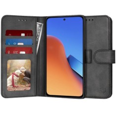 Husa pentru Xiaomi Redmi 12 4G / 12 5G - Techsuit Diary Book - Black