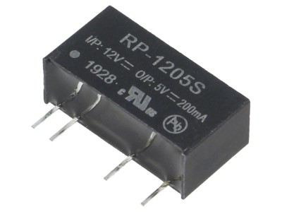 Convertor DC/DC 5V 0.2A SIP7 foto