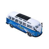 Jucarie Autobuz Oras, Albastru/Alb, se deplaseaza, ATU-084619, Plastic, Oem