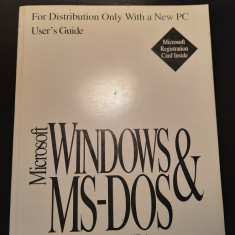 Microsoft Windows & MS-DOS (Cu certificat de autenticitate!)