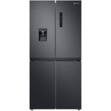 Side by Side Samsung RF48A401EB4/EO, 488L, No Frost, Twin Cooling Plus, Digital Inverter, clasa E, Culoare Dark Inox