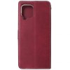 Husa tip carte cu stand Molan Cano Issue rosu inchis pentru Samsung Galaxy A22 4G