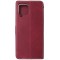 Husa tip carte cu stand Molan Cano Issue rosu inchis pentru Samsung Galaxy A22 4G