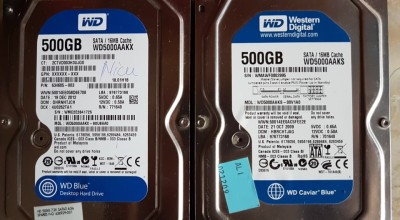 Hard disk WD Blue , Thoshiba , Segate 500 Gb, SATA III, 7200 RPM, 16MB Buffer foto