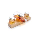Cumpara ieftin Set Decantor Whiskey &bdquo;Mj&ouml;lnir Hammer&rdquo; JoyJolt &ndash; Design Sculptural și Rafinament