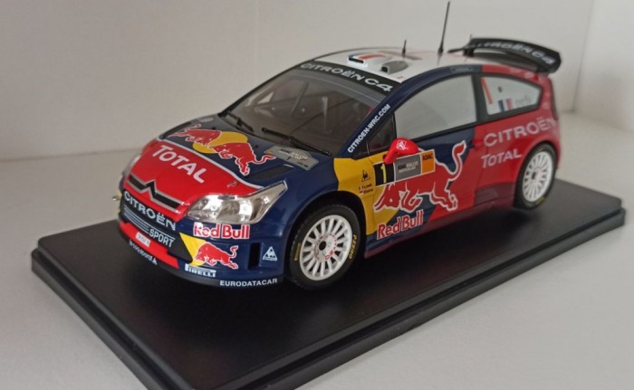 Macheta Citroen C4 WRC Loeb Rally Germany 2008 - IXO/Altaya 1/24