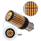 Cumpara ieftin Set 2 leduri py21w ba15s lumina portocalie, 157 smd , super canbus 12v