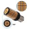 Set 2 leduri py21w ba15s lumina portocalie, 157 smd , super canbus 12v