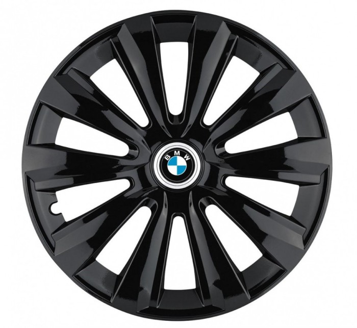 Set 4 Capace Roti, potrivite jantelor de R16, pentru BMW, model delta negru