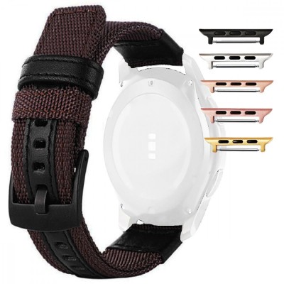 Curea textila, compatibila Apple Watch 10, 42mm, Sangria Purple foto