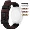 Curea textila, compatibila Apple Watch 10, 42mm, Sangria Purple