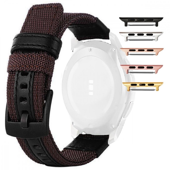 Curea textila, compatibila Apple Watch 10, 42mm, Sangria Purple
