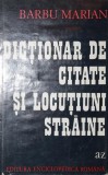 DICTIONAR DE CITATE SI LOCUTIUNI STRAINE