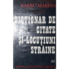 DICTIONAR DE CITATE SI LOCUTIUNI STRAINE