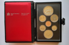 Set monede Canada 1980 - Proof foto