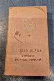 Antologie de poezie populara Lucian Blaga