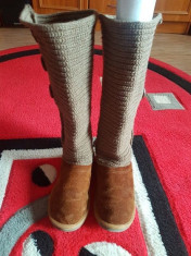 Cizme Ugg originale, piele naturala de oaie, nr 38-24 cm. foto