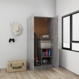 Cumpara ieftin Șifonier, gri beton, 82,5x51,5x180 cm, lemn prelucrat
