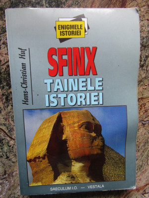 SFINX TAINELE ISTORIEI - HANS-CHRISTIAN HUF (vol I-II) foto