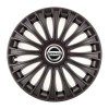 Set 4 Capace Roti, potrivite jantelor de R14, pentru Nissan, model dino Negru, Autohelix MSA