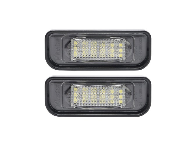 Set 2 buc lampa numar MERCEDES Clasa S (W220) 10.1998-08.2005, partea stanga, LED; TUNING,