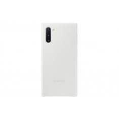 HUSA Smartphone Samsung, pt Galaxy Note 10, tip back cover (protectie spate), piele, ultrasubtire, alb, &quot;EF-VN970LWEGWW&quot;