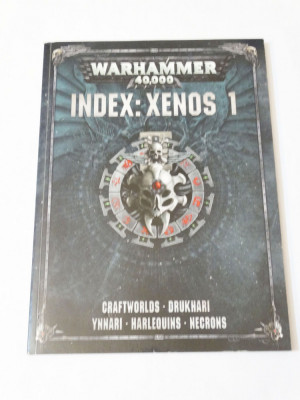 Warhammer 40k 40.000 Index: Xenos 1 - carte reguli foto