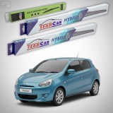 Cumpara ieftin Ștergătoare Mitsubishi Mirage, Space Star 2012+ | Set Față și Spate Hibrid &ndash; TeamCar&reg;