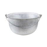 Ceaun tuci aluminiu alimentar, capacitate 10L, fund rotund / EXT 6794