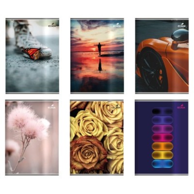 Caiet A4, 60 File, Policrom , Ideal pentru Matematica, Marca Ecada foto