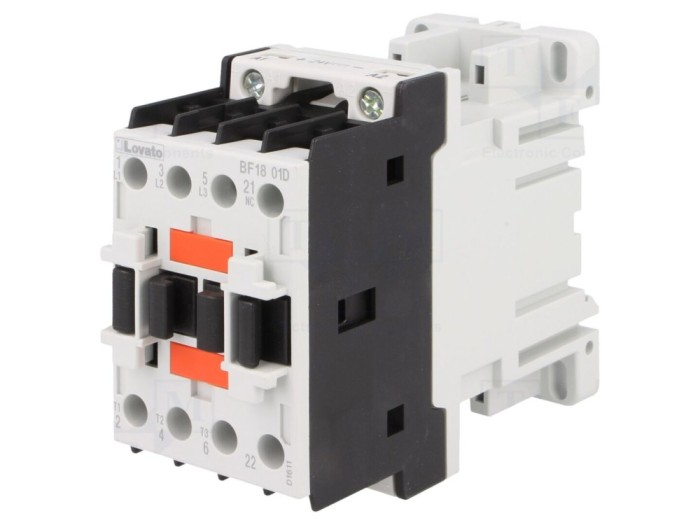 Contactor 3P NO 24VDC 18A