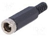 Conector alimentare DC, {{Tensiune nominala}}, {{Numarul de pini}} pini, seria {{Seria producatorului}}, 5,5/2,5mm. CHANGZHOU DAHUA IMP AND EXP (GROUP