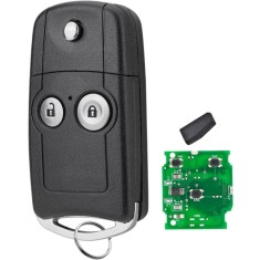 Cheie Auto Programabila Completa Techstar cu 2 butoane, 433MHz, Compatibila Honda Civic 2011&ndash;2014, CR-V, Jazz 2012&ndash;2015 &ndash; cip ID46, lama Hon66, FCCID: