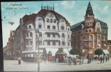 Carte postala, Oradea, hotel Vulturul Negru, 1929