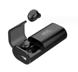 Casti Bluetooth, Wireless, F9 Delux Edition, Baterie 4800 mAh , fara fir, Bluetooth 5.0 , Universale, Negru, Oem