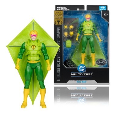 Batman Rogues DC Multiverse McFarlane Collector Edition Figurina articulata Kite Man (Platinum Edition) 21 cm foto