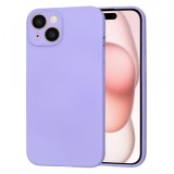 Husa pentru Apple iPhone 15, Techsuit, SoftFlex, Mov Deschis