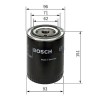 Filtru ulei Bosch 0451203012 Vw Passat B3/b4/B5; Transporter T3, T4; Jetta 1, Vento; Golf 3, Inca, Jetta 2, Lt 35 1, Caddy 2, Audi A4 B5/B6/B7, A6