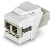 Mufa keystone duplex LC fibra optica - TRENDnet TC-K05LC